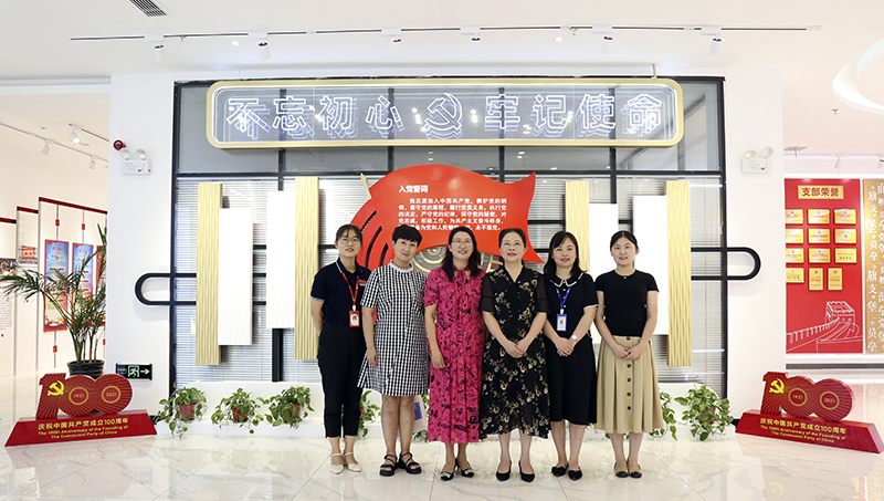 合肥市妇联第一调研组赴旋乐吧科技调研指导